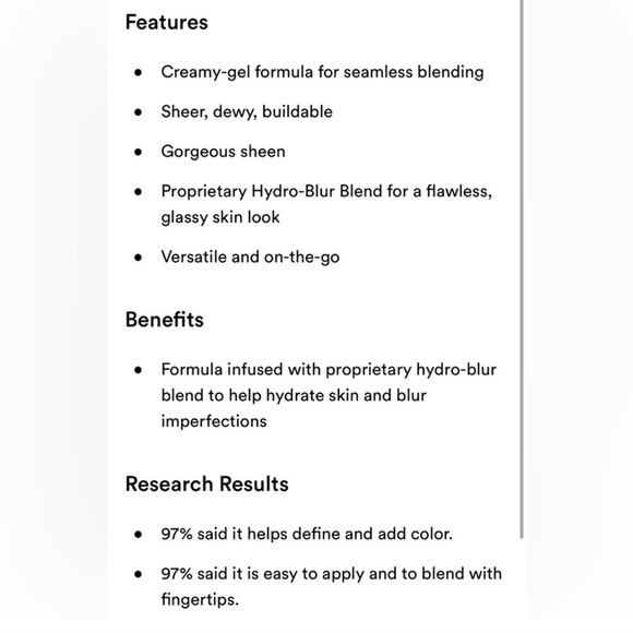 GRAPEFRUIT & CARAMEL | Stila Hydro-Blur Cheek Duo – Blush & Bronze – NWT - Picture 7 of 7